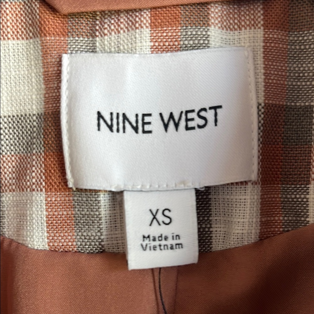 Nine West Plaid Blazer - Picture 2 of 9